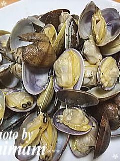 あさりのバターワイン蒸し-レシピのメイン写真