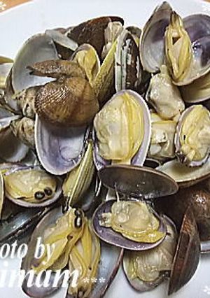 あさりのバターワイン蒸し-レシピのメイン写真