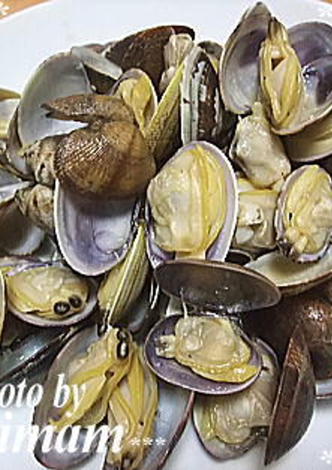 あさりのバターワイン蒸し-レシピのメイン写真