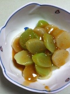 天然山ウドの酢みそ和え-レシピのメイン写真