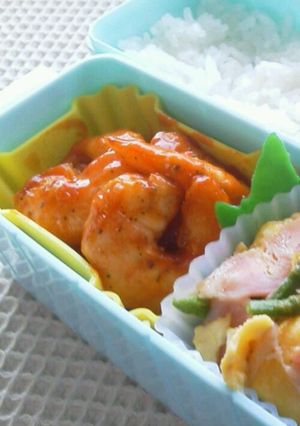 ☆お弁当おかず☆えびの簡単チリソース-レシピのメイン写真