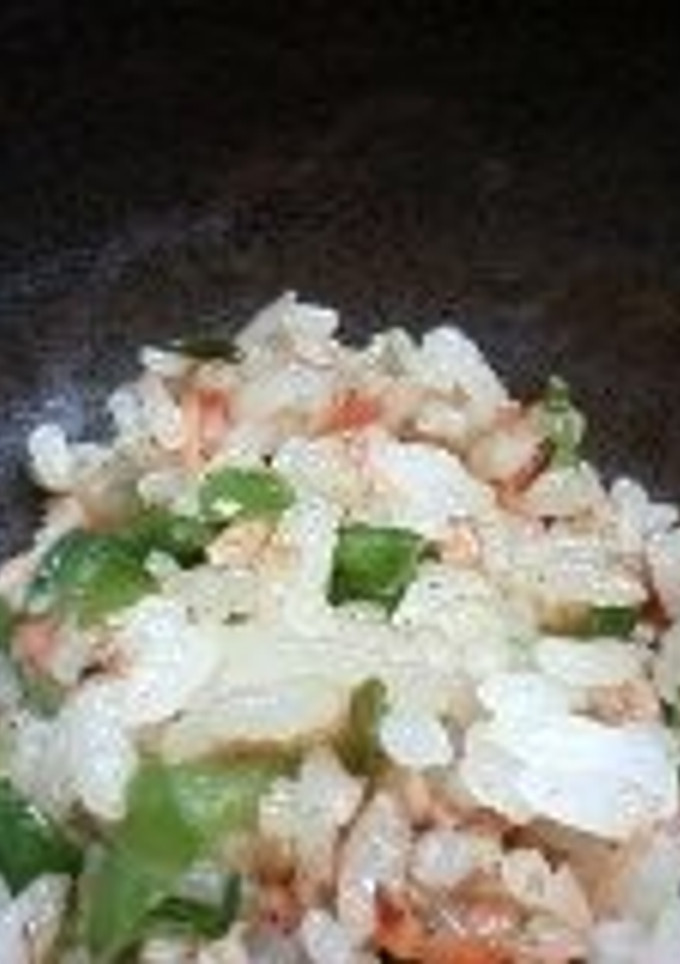 鮭とピーマンの炒飯-レシピのメイン写真
