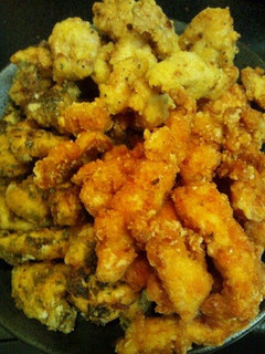 鶏胸肉のから揚げ3種-レシピのメイン写真