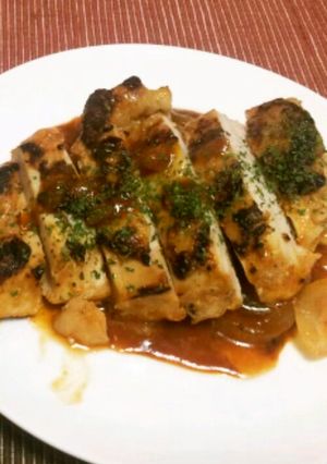 鳥胸肉の塩麹付け焼き-レシピのメイン写真