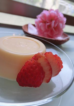 牛乳ﾊﾞﾊﾞﾛｱ-レシピのメイン写真