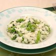 そら豆のグリーンリゾット