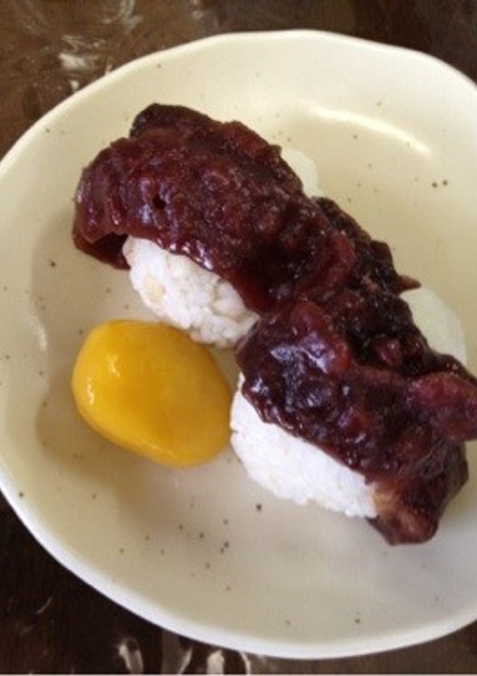 【３分でできる！】おはぎ風おにぎり-レシピのメイン写真