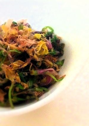 美味しい野菜:せりのおひたし-レシピのメイン写真