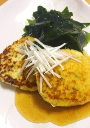 豆腐のしそハンバーグ！-レシピのメイン写真