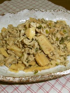 たけのこと豚肉の味噌炒め-レシピのメイン写真