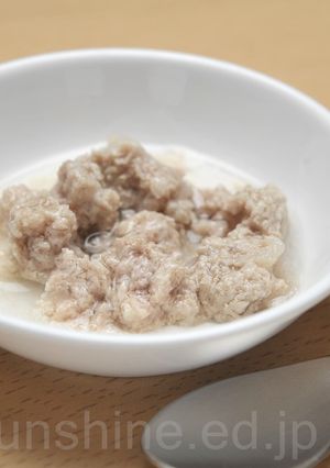 【離乳食 中期】ミートボールのやわらか煮-レシピのメイン写真