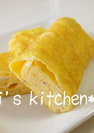 カルシウム補給☆しらす入りの卵焼き☆-レシピのメイン写真