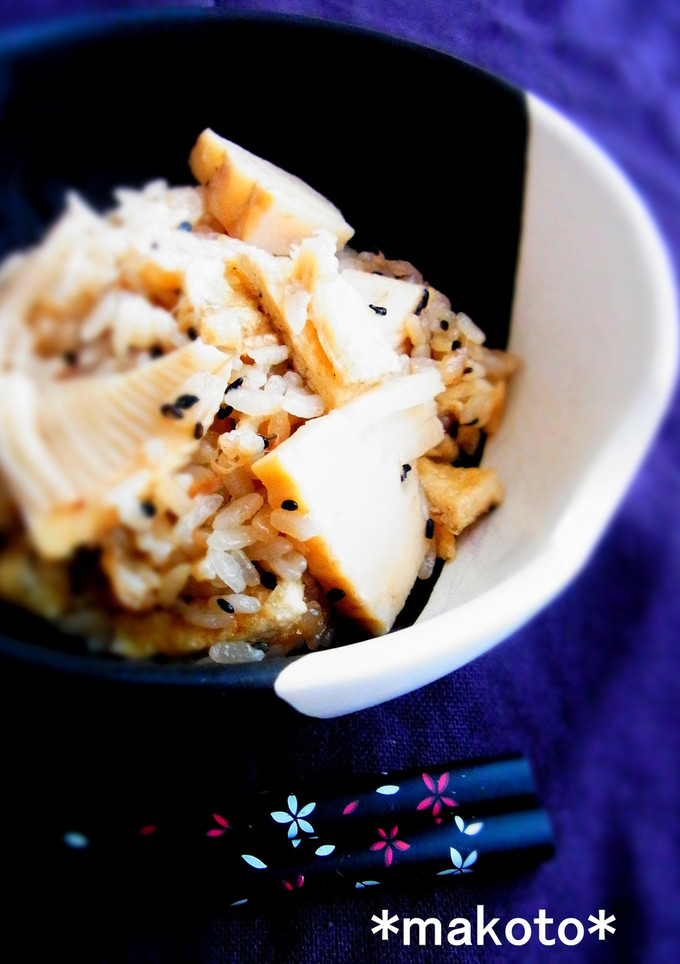 筍とツナの炊き込みご飯-レシピのメイン写真
