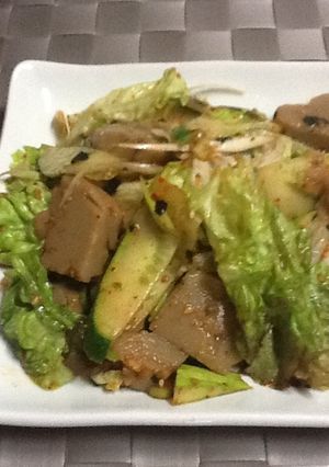 韓国のヘルシー♪ドングリ寒天サラダ-レシピのメイン写真