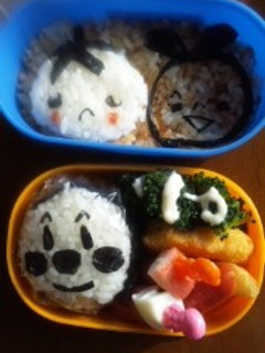 お弁当〜シロナッスンとヤプース君〜-レシピのメイン写真