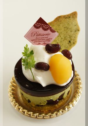 * 和風スイーツ ❤ 抹茶チーズケーキ♪-レシピのメイン写真
