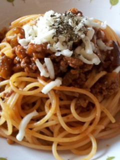 簡単激うま!茄子とひき肉のボロネーゼ-レシピのメイン写真
