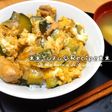 甘辛とろっ♪ズッキーニの親子丼**