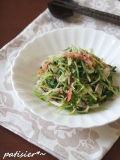 豆苗とカニかまの和え物✿-レシピのメイン写真