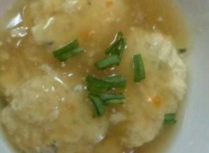 鶏ﾐﾝﾁと豆腐のふわふわあんかけ-レシピのメイン写真