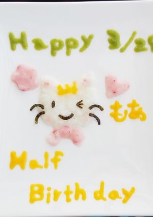 ねこちゃんのハーフバースデー離乳食☆-レシピのメイン写真