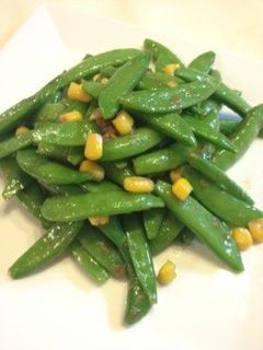 スナックエンドウのアンチョビソテー-レシピのメイン写真