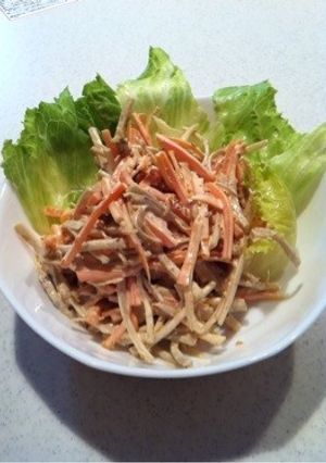 ごぼうとにんじんのマヨサラダ☻-レシピのメイン写真