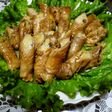 筍と干し椎茸の豚肉巻き