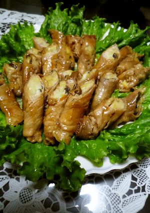 筍と干し椎茸の豚肉巻き-レシピのメイン写真