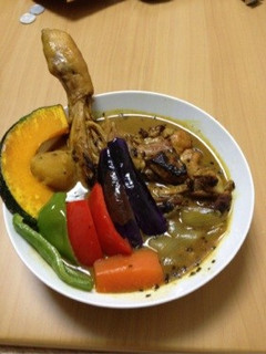 チキンスープカレー-レシピのメイン写真