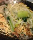 かなるンちの塩麹もやしあんかけ焼きそば