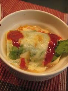 ココットで♪ピザ豆腐-レシピのメイン写真