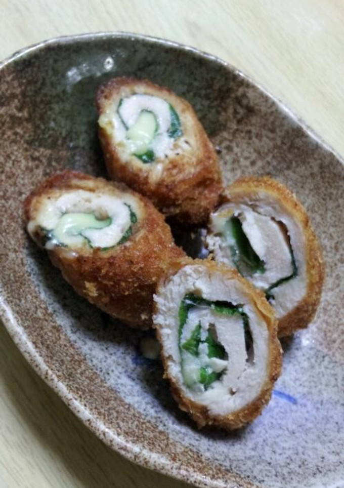 ささみのチーズ巻きフライ-レシピのメイン写真