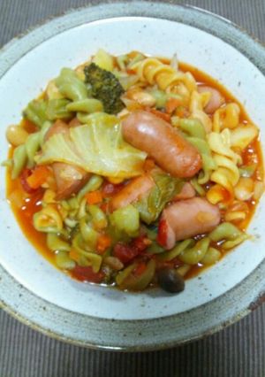 具だくさんミネストローネ-レシピのメイン写真