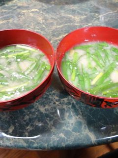 ニラの酒粕スープ-レシピのメイン写真