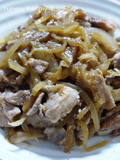 豚肉と玉ねぎのはちみつ生姜焼き♪-レシピのメイン写真