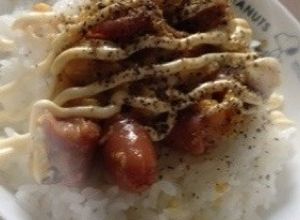 朝食に★超簡単★卵チーズウィンナー丼-レシピのメイン写真
