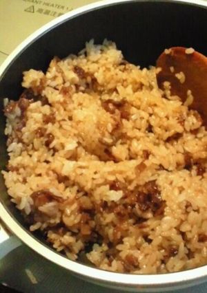 簡単めっちゃうまい！！肉ご飯～♪-レシピのメイン写真
