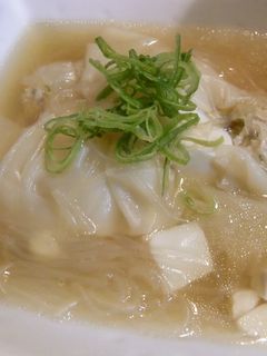 鶏だんごの春雨&ワンタンスープ-レシピのメイン写真