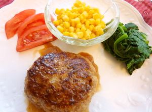 つくれぽ2千♪豆腐と豚挽き肉のハンバーグ-レシピのメイン写真