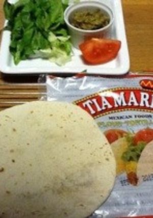 大人ランチ！タコスなトルティーヤ-レシピのメイン写真