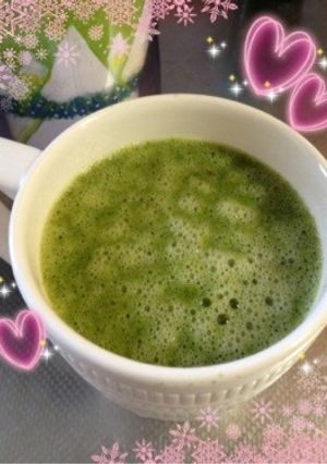 グリーンスムージー☆ほうれん草③-レシピのメイン写真