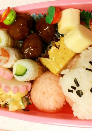 簡単キャラ弁当♪ミニークチュール２ｔｈ-レシピのメイン写真