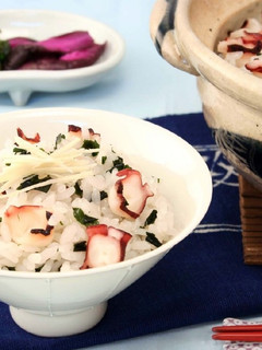 簡単!土鍋たこ飯-レシピのメイン写真