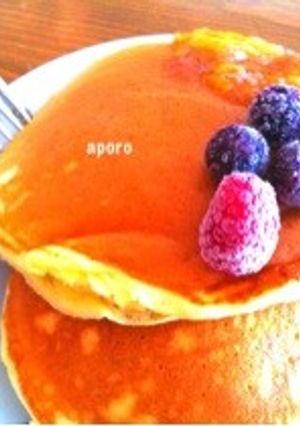 混ぜるだけ＊ふわふわパンケーキ-レシピのメイン写真