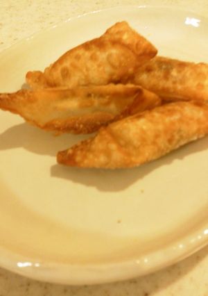 海苔チーズのおつまみ揚げ餃子-レシピのメイン写真