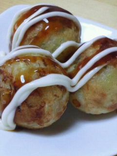 漬け物inたこ焼きモドキ-レシピのメイン写真