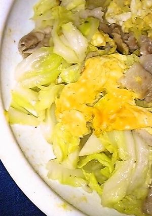 春キャベツと豚バラの簡単シンプル炒め♪-レシピのメイン写真