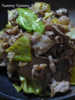 豚肉とキャベツのすし酢ケチャ炒め♪-レシピのメイン写真