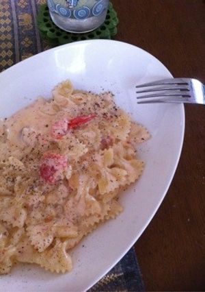 簡単贅沢☆ブルーチーズのクリームパスタ-レシピのメイン写真